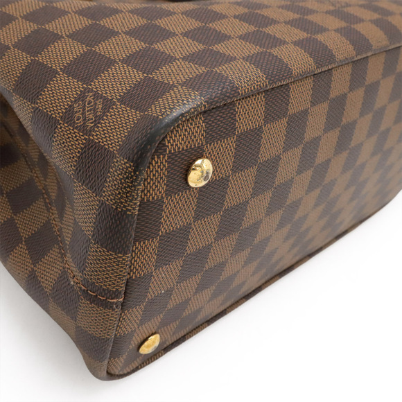 LOUIS VUITTON Damier Kensington Tote Bag Handbag Shoulder - Picture 3 of 9